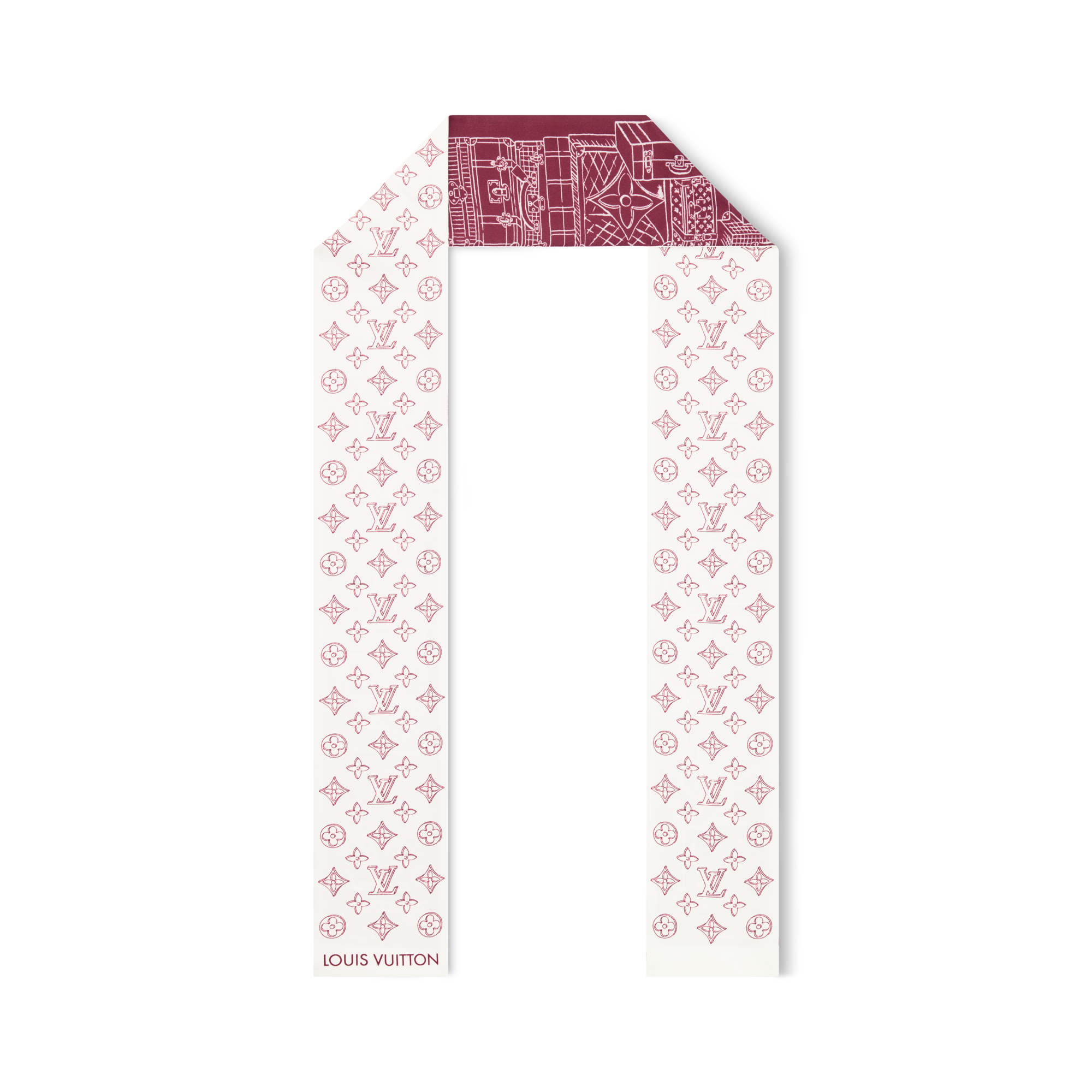 Bandeau My LV Luggage S00 Donna Accessori Foulard in seta e Bandeaux | LOUIS VUITTON (Zoom prodotto)