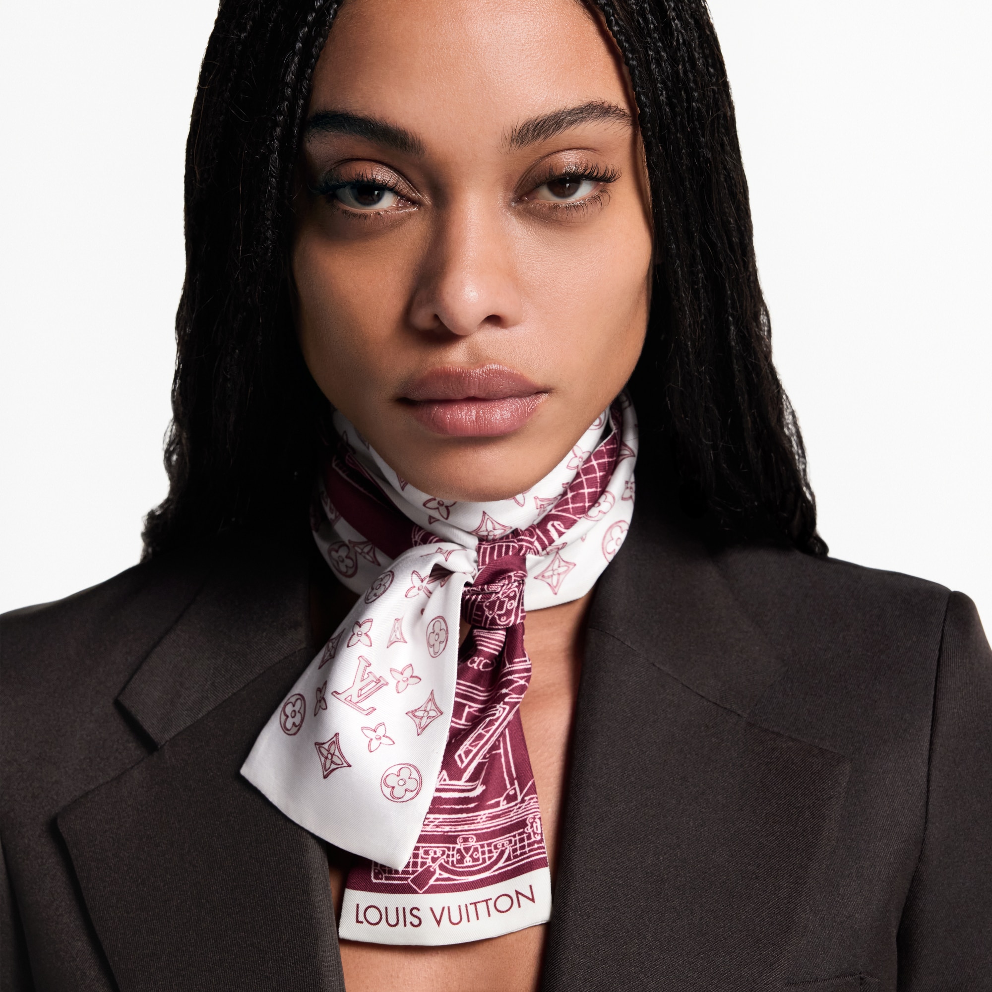 Bandeau My LV Luggage S00 Donna Accessori Foulard in seta e Bandeaux | LOUIS VUITTON (Zoom prodotto)