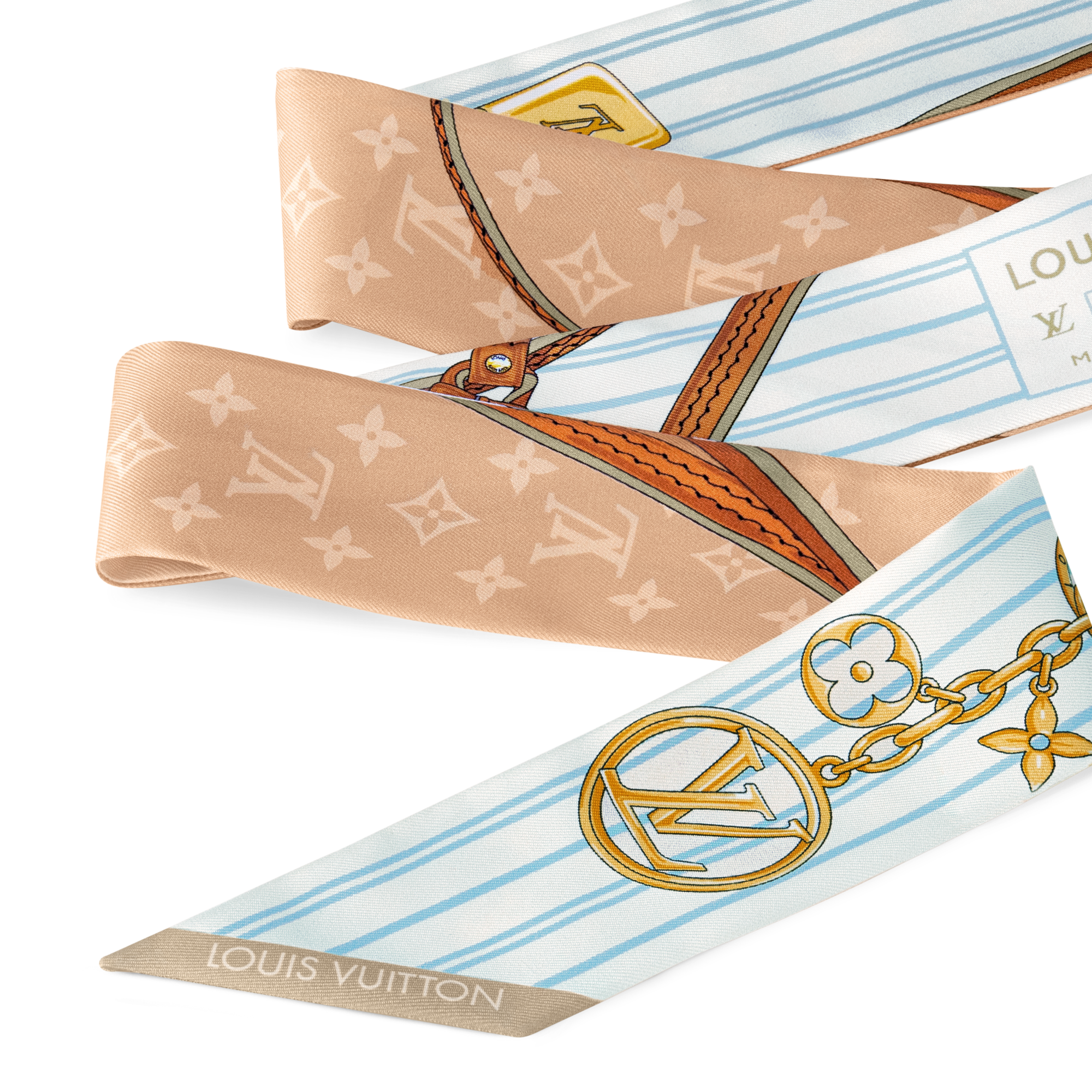 Bandeau My Neverfull BB S00 Donna Accessori Foulard in seta e Bandeaux | LOUIS VUITTON (Zoom prodotto)