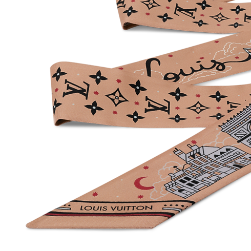 Bandeau Paris City Bandana BB detail view
