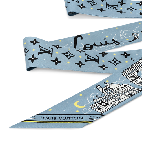 Bandeau Paris City Bandana BB detail view
