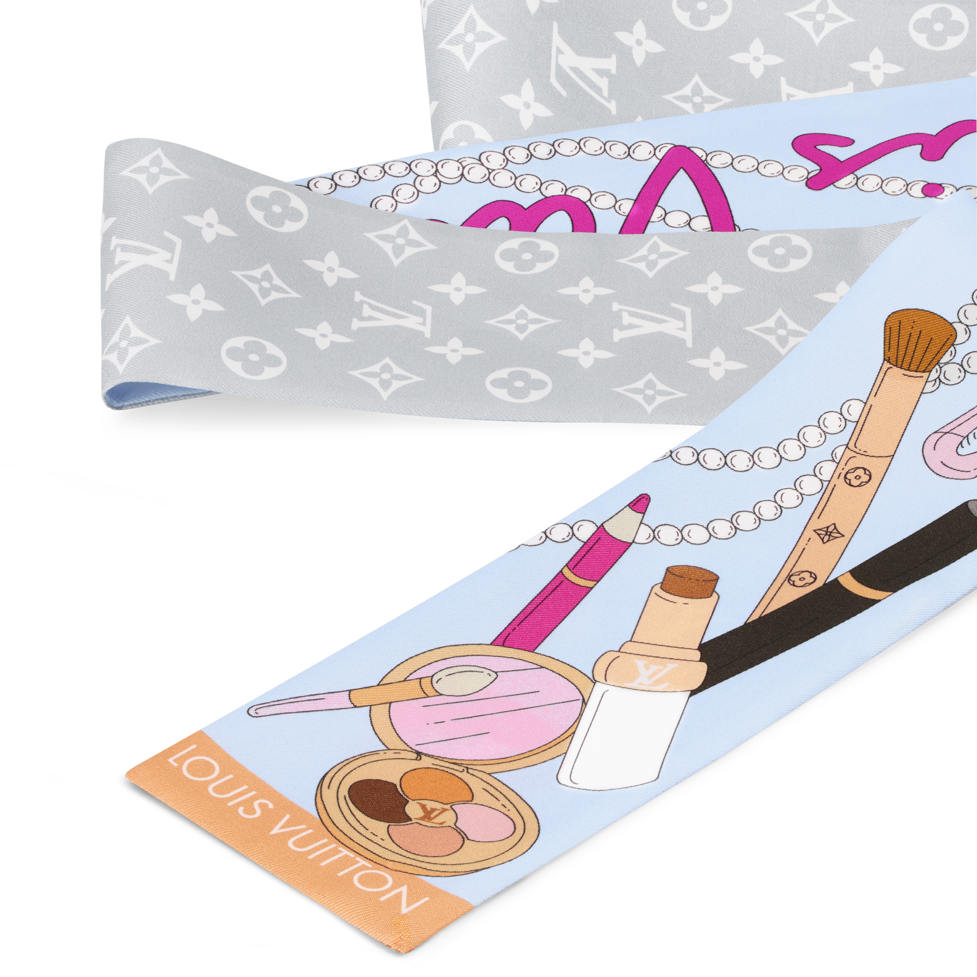 Bandeau Paris En Beauté S00 Donna Accessori Foulard in seta e Bandeaux | LOUIS VUITTON (Zoom prodotto)