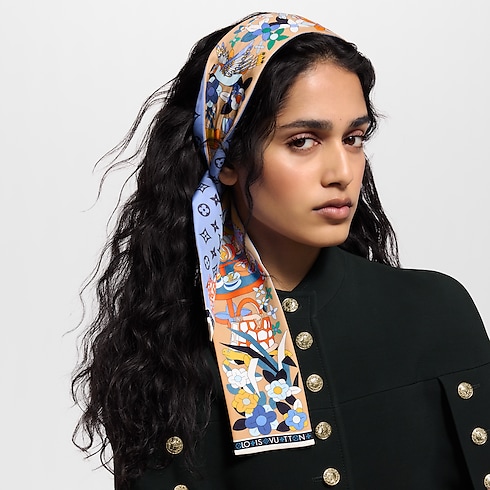 Bandeau Picnic S00 Donna Accessori Foulard in seta e Bandeaux | LOUIS VUITTON (Zoom prodotto)