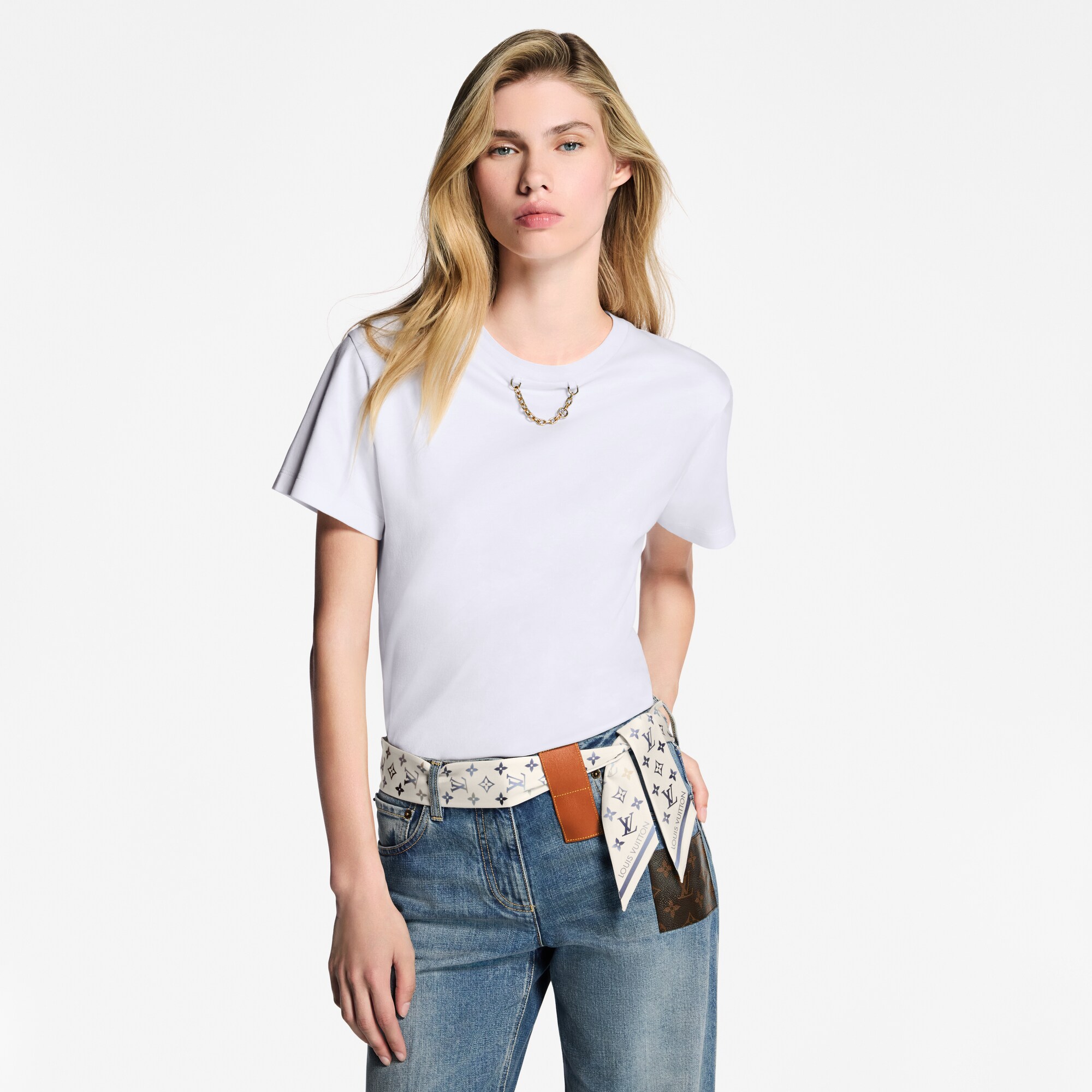 Bandeau Sunrise Aquarelle BB S00 Donna Accessori Foulard in seta e Bandeaux | LOUIS VUITTON (Zoom prodotto)