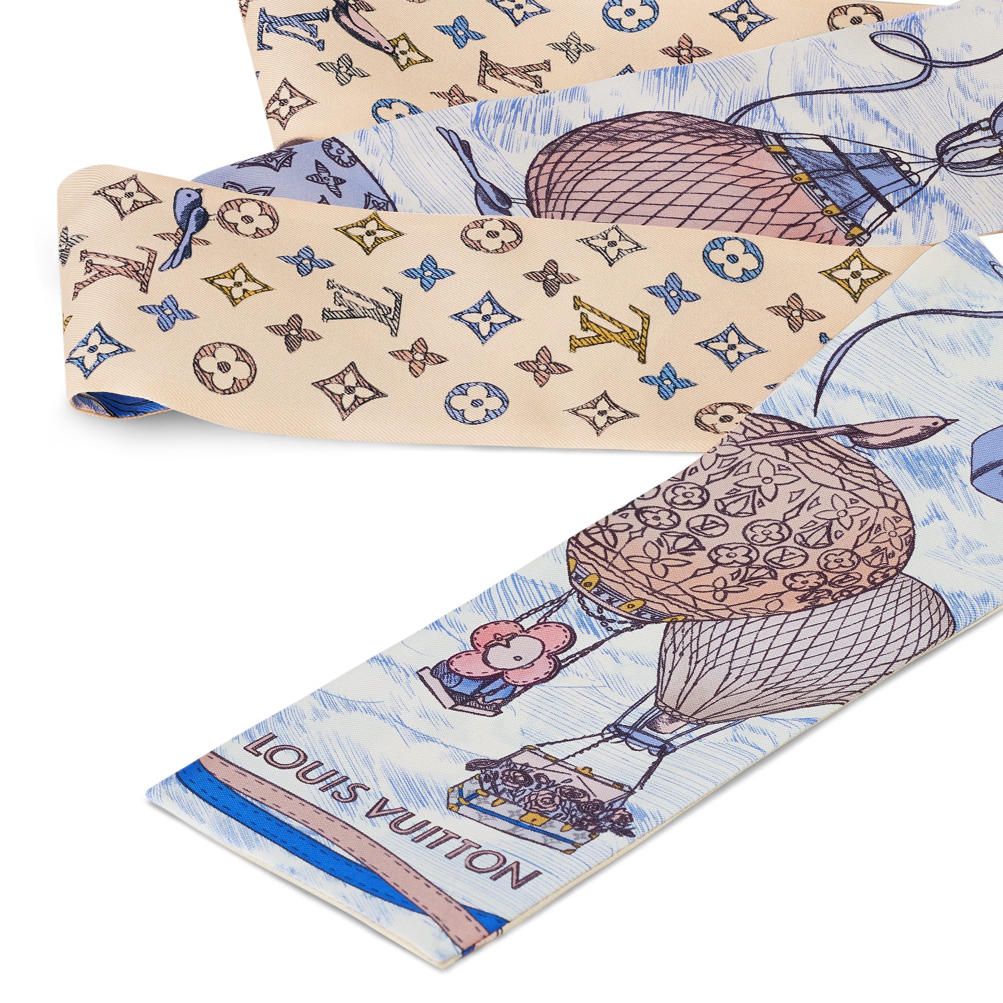 Bandeau Up and Away S00 Donna Accessori Foulard in seta e Bandeaux | LOUIS VUITTON (Zoom prodotto)