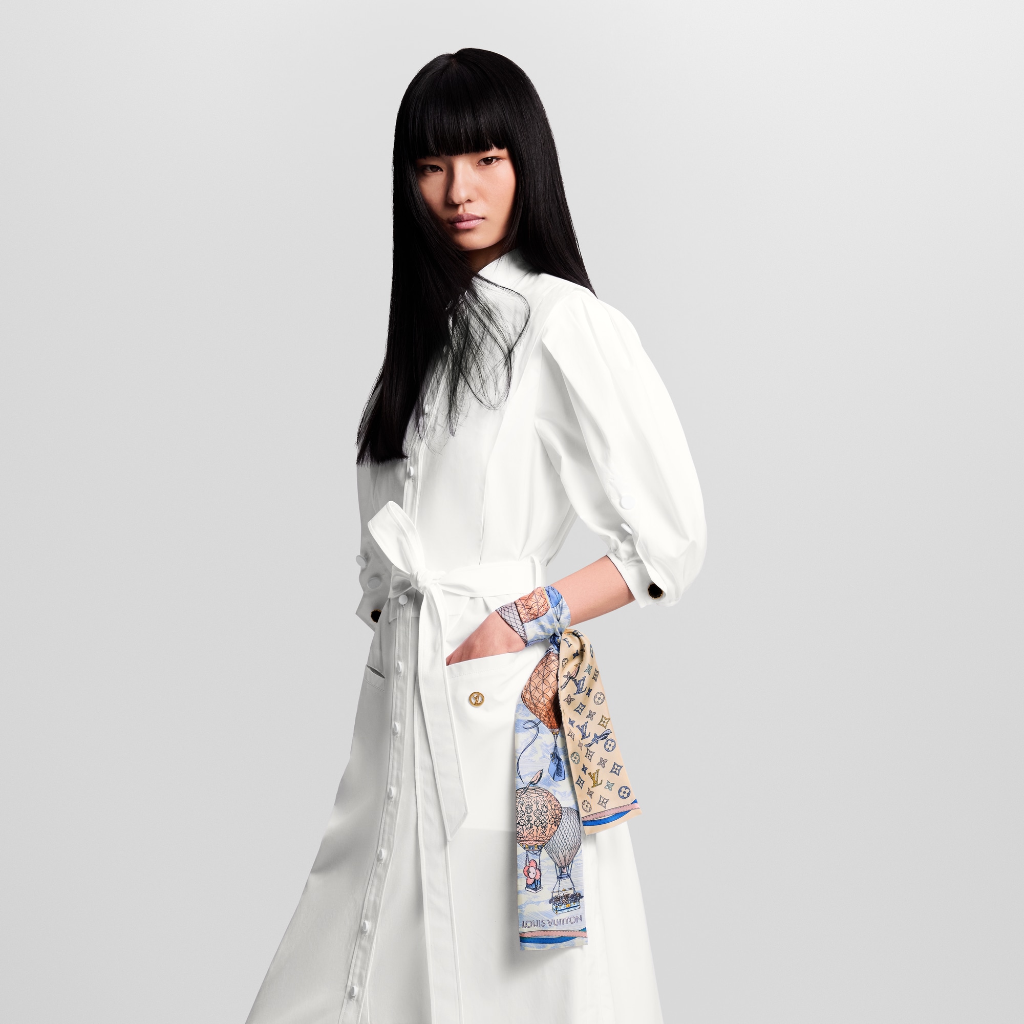 Bandeau Up and Away S00 Donna Accessori Foulard in seta e Bandeaux | LOUIS VUITTON (Zoom prodotto)