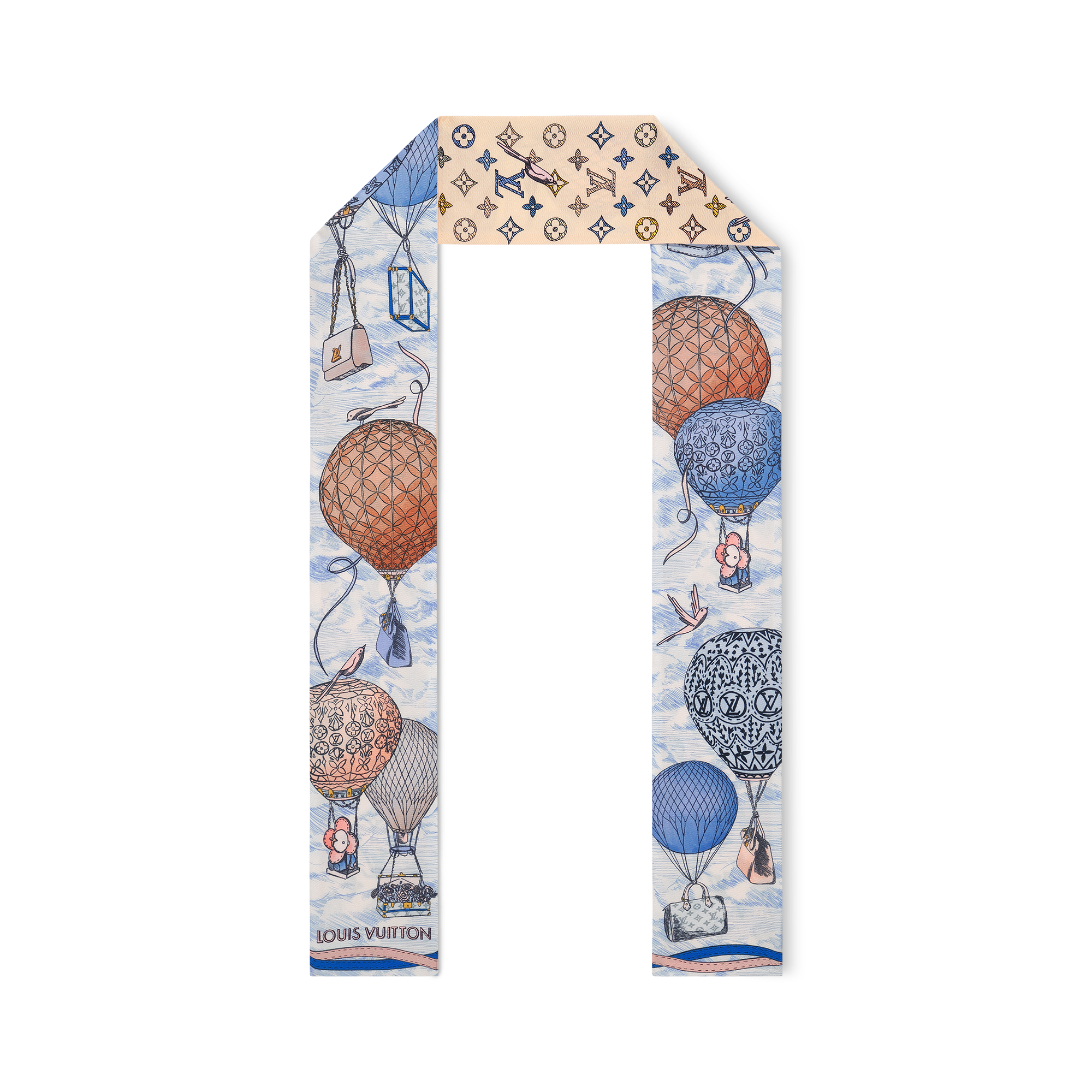 Bandeau Up and Away S00 Donna Accessori Foulard in seta e Bandeaux | LOUIS VUITTON (Zoom prodotto)