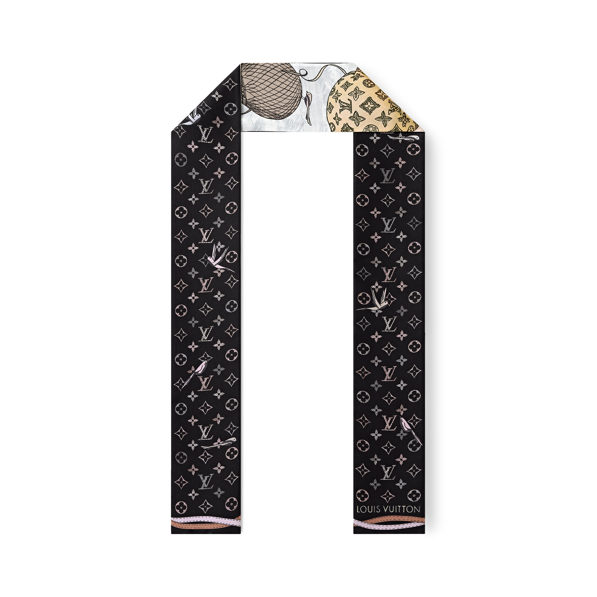 Bandeau Up And Away S00 Donna Accessori Foulard in seta e Bandeaux | LOUIS VUITTON (Zoom prodotto)