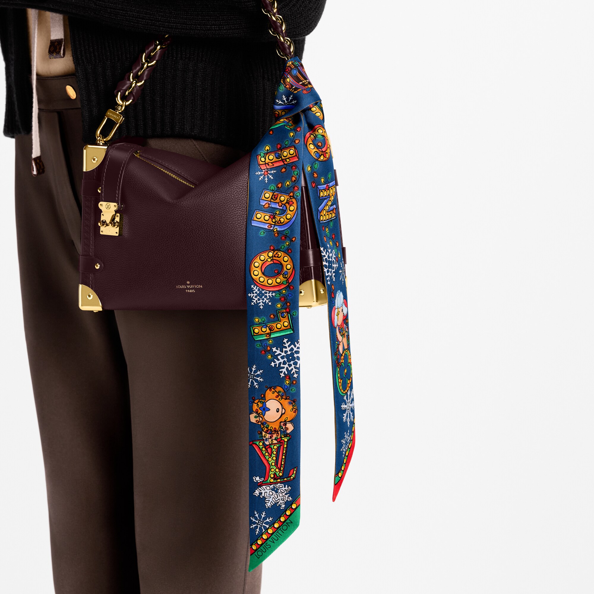 Bandeau Vivienne Winter Celebration BB S00 Donna Accessori Foulard in seta e Bandeaux | LOUIS VUITTON (Zoom prodotto)