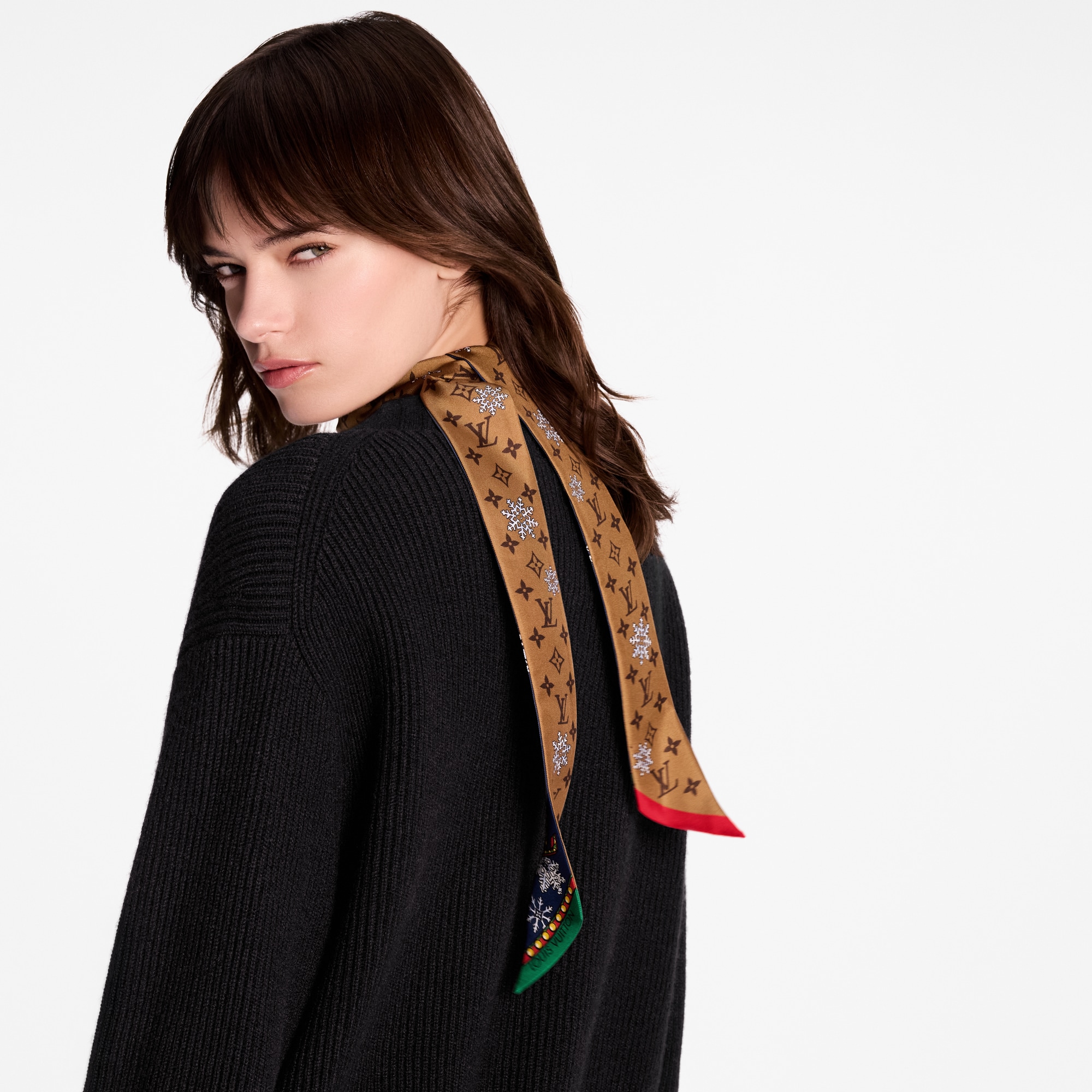 Bandeau Vivienne Winter Celebration BB S00 Donna Accessori Foulard in seta e Bandeaux | LOUIS VUITTON (Zoom prodotto)