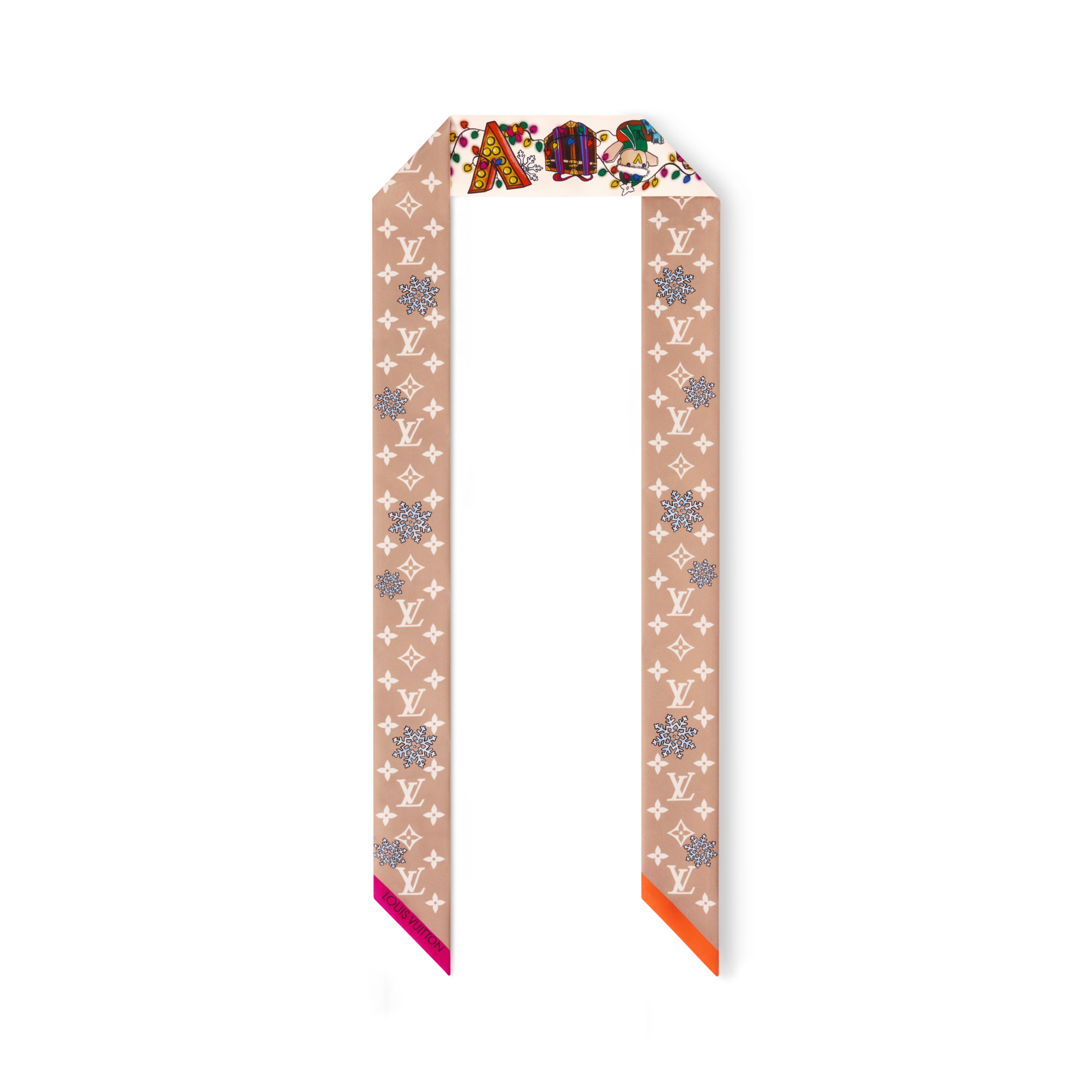 Bandeau Vivienne Winter Celebration BB S00 Donna Accessori Foulard in seta e Bandeaux | LOUIS VUITTON (Zoom prodotto)