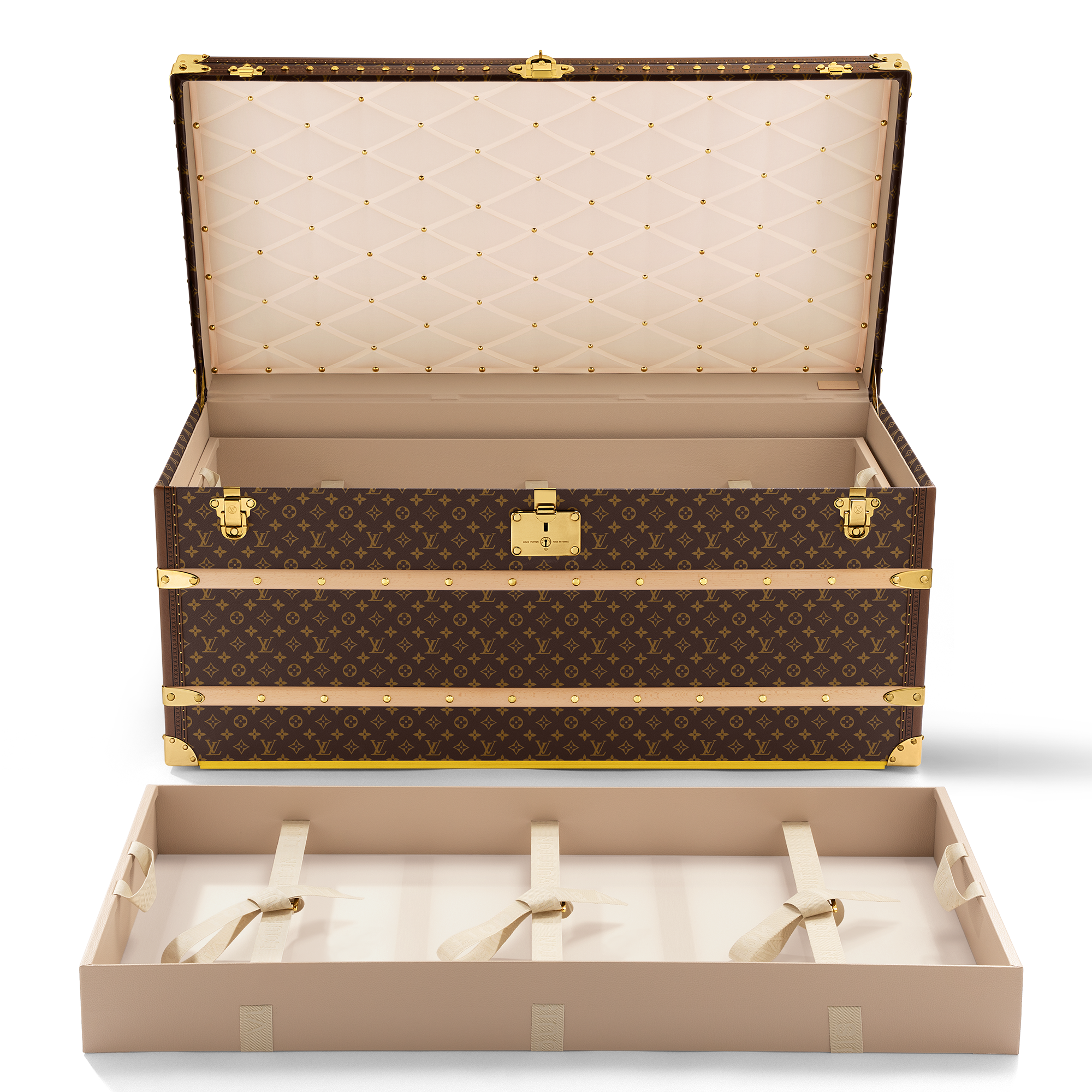 Baule Courrier Lozine 110 Tela Monogram Les Extraordinaires Peronalizzazione Peronalizzazione Bauli | LOUIS VUITTON (Zoom prodotto)