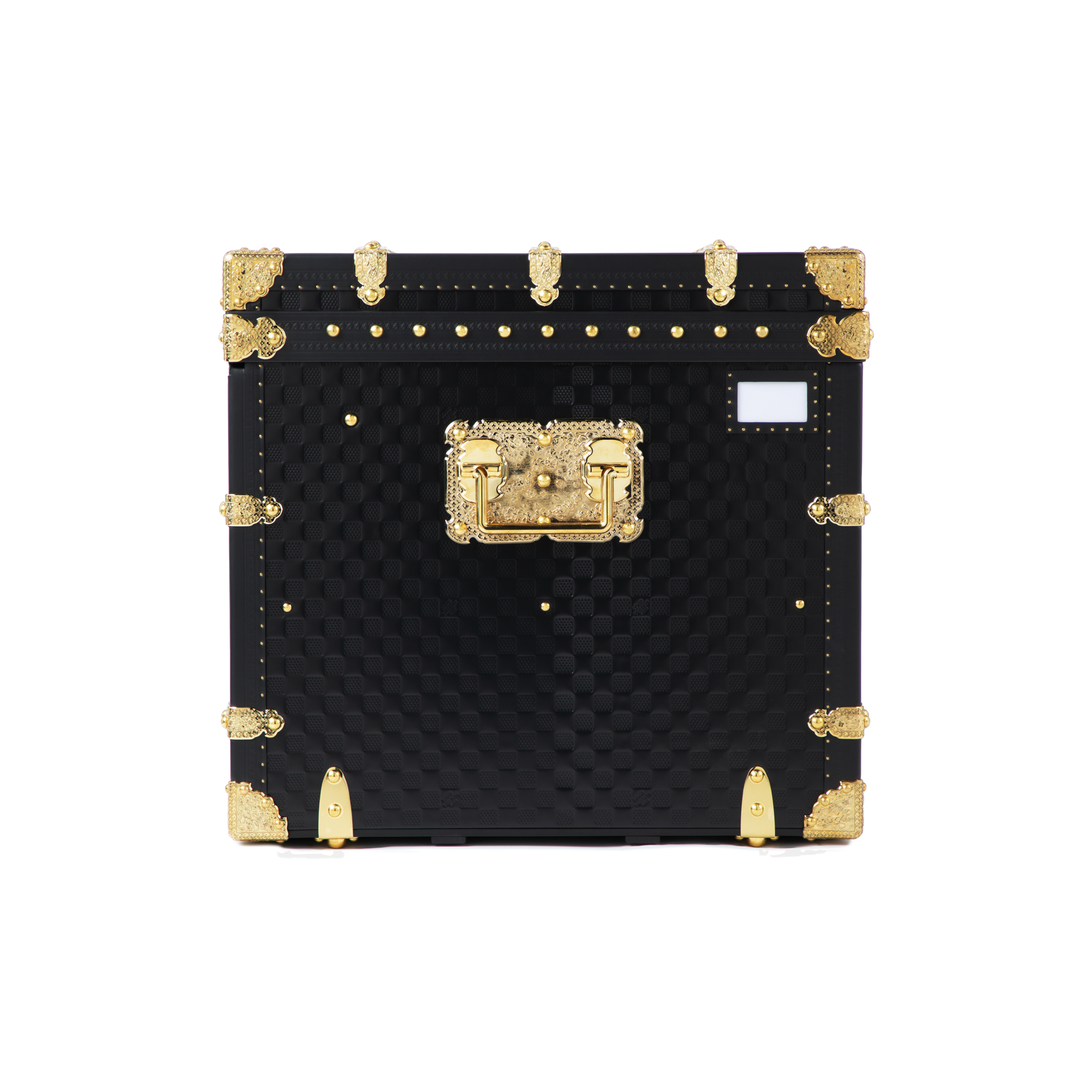 Baule Courrier Lozine 110 Damier Phriendship Leather Black Damier Other Bauli, Viaggio e Casa Bauli e Contenitori Bauli e Valigie | LOUIS VUITTON (Zoom prodotto)
