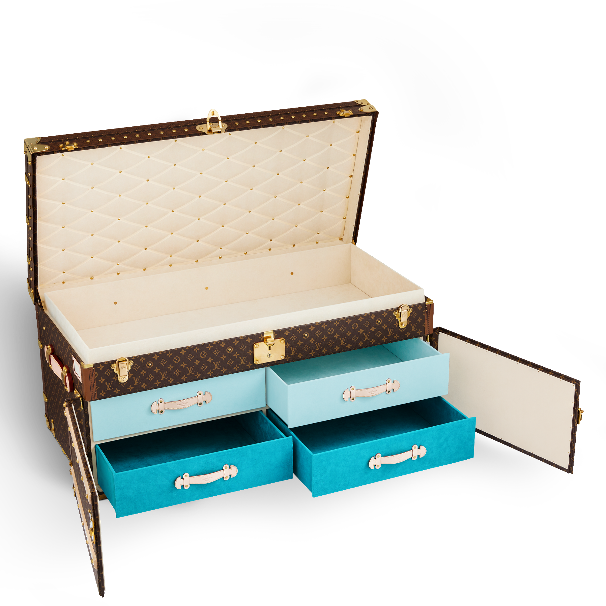 Baule Courrier Lozine 110 Tiroirs Monogram Tricolore Tela Monogram Bauli, Viaggio e Casa Bauli e Contenitori Bauli e Valigie | LOUIS VUITTON (Zoom prodotto)