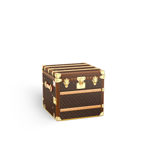 Baule Courrier Lozine Carré Droite Tela Monogram Bauli, Viaggio e Casa Bauli e Contenitori Bauli e Valigie | LOUIS VUITTON (Zoom prodotto)