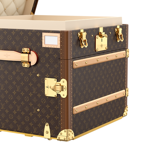 Baule Courrier Lozine Carré Droite Tela Monogram Bauli, Viaggio e Casa Bauli e Contenitori Bauli e Valigie | LOUIS VUITTON (Zoom prodotto)