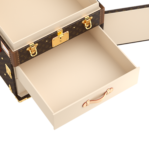 Baule Courrier Lozine Carré Droite Tela Monogram Bauli, Viaggio e Casa Bauli e Contenitori Bauli e Valigie | LOUIS VUITTON (Zoom prodotto)