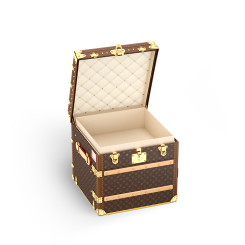 Baule Courrier Lozine Carré Gauche Tela Monogram Bauli, Viaggio e Casa Bauli e Contenitori Bauli e Valigie | LOUIS VUITTON (Zoom prodotto)