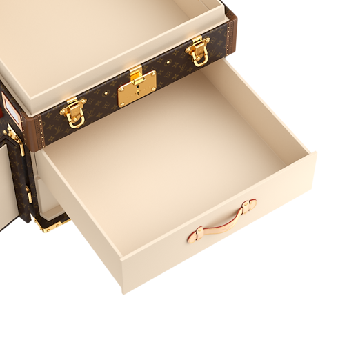 Baule Courrier Lozine Carré Gauche Tela Monogram Bauli, Viaggio e Casa Bauli e Contenitori Bauli e Valigie | LOUIS VUITTON (Zoom prodotto)