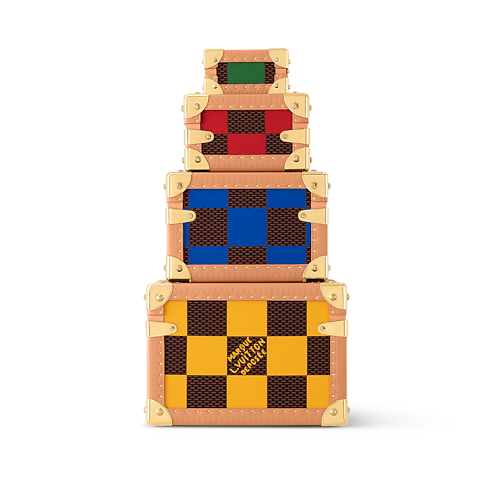 Baule Pyramide Damier Pop Multicolor Altri Damier Les Extraordinaires Bauli La nostra selezione | LOUIS VUITTON (Zoom prodotto)