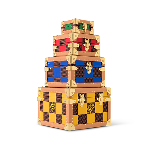 Baule Pyramide Damier Pop Multicolor Altri Damier Les Extraordinaires Bauli La nostra selezione | LOUIS VUITTON (Zoom prodotto)