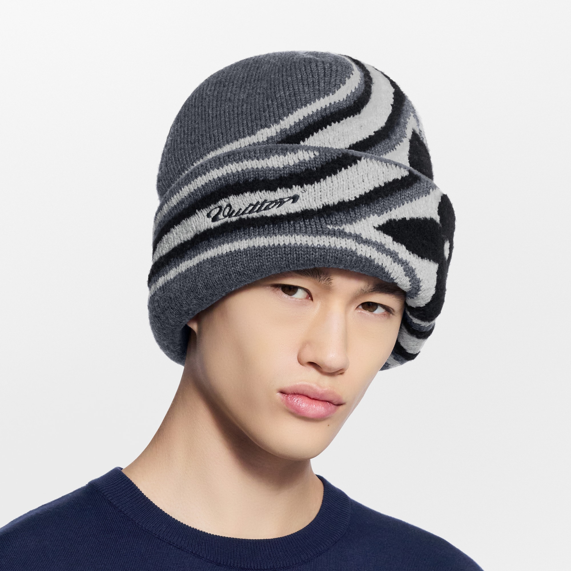 Berretto LV Crush Graphic Flower S00 Uomo Accessori Cappelli, Berretti e Guanti | LOUIS VUITTON (Zoom prodotto)