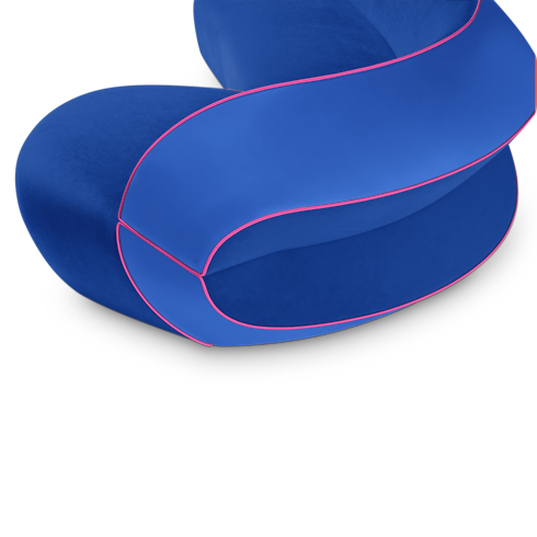 Binda Sofa di Raw Edges Bauli, Viaggio e Casa Casa e Art de la Table Mobili | LOUIS VUITTON (Zoom prodotto)