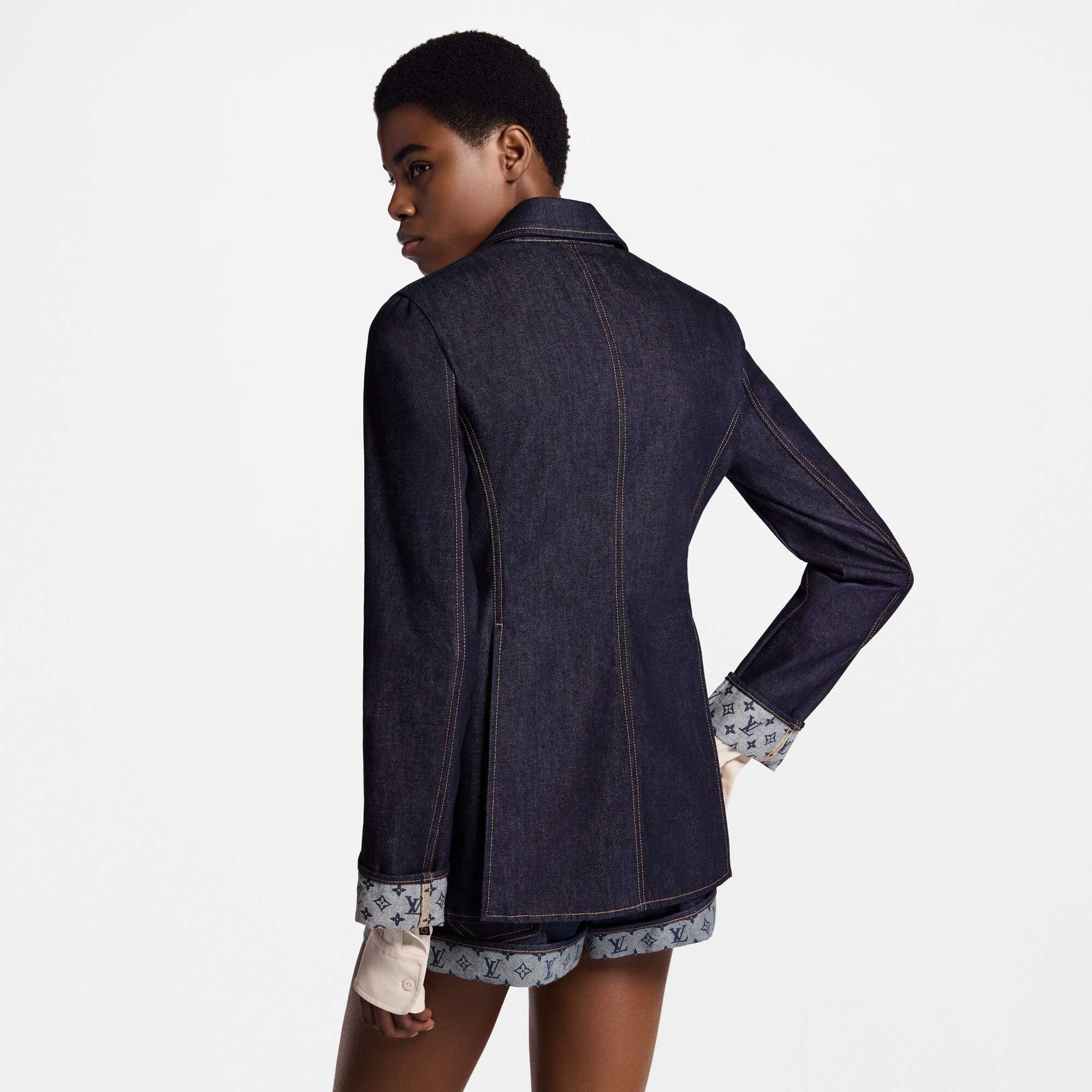 Blazer Bon Ton in denim  Donna Abbigliamento Cappotti e Giacche | LOUIS VUITTON (Zoom prodotto)