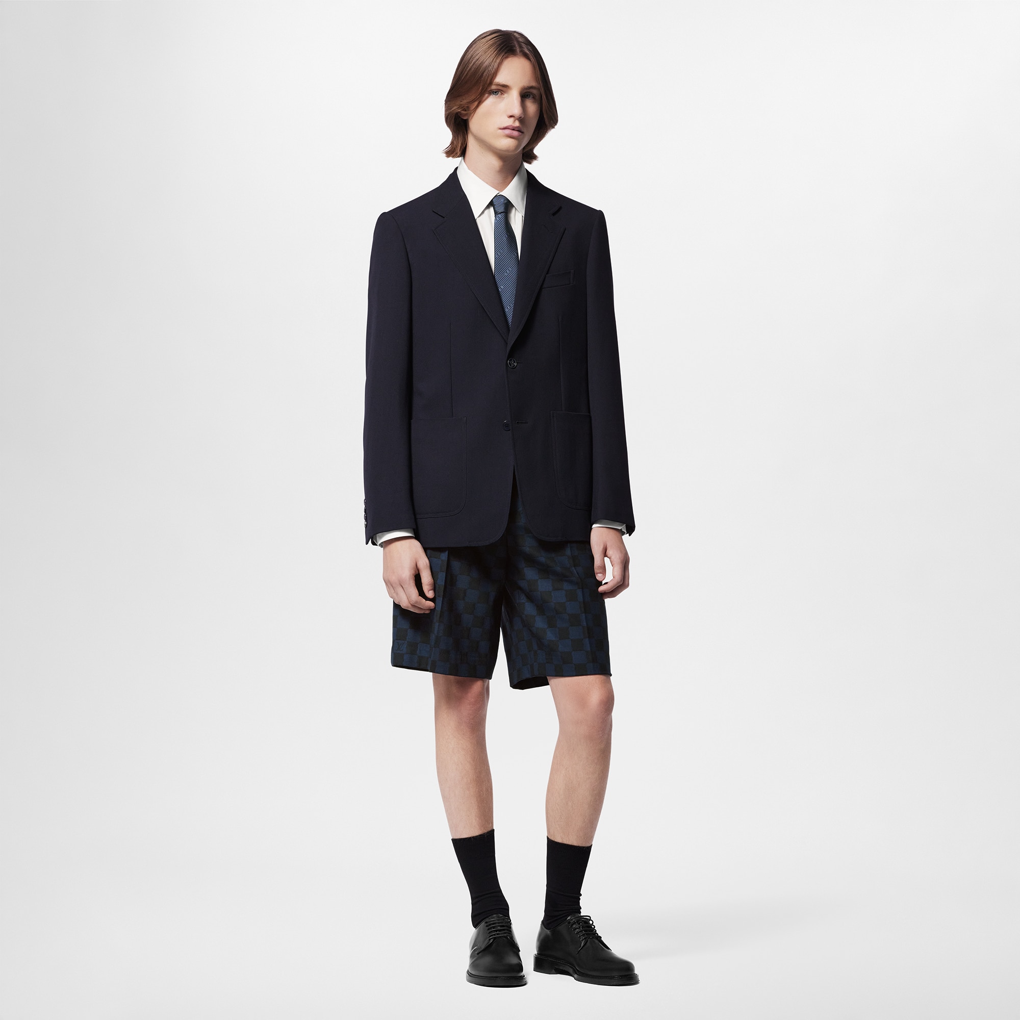 Blazer casual in lana tecnica  Uomo Abbigliamento Blazer e Giacche | LOUIS VUITTON (Zoom prodotto)