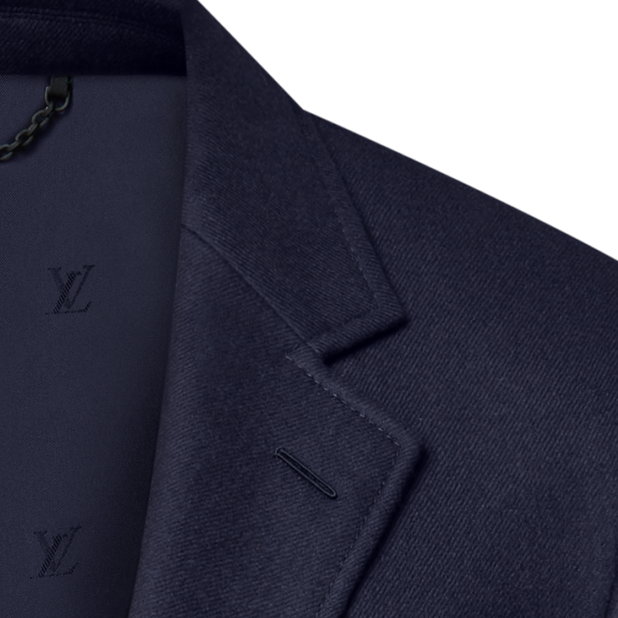 Blazer in flanella misto lana e seta  Uomo Abbigliamento Blazer e Giacche | LOUIS VUITTON (Zoom prodotto)