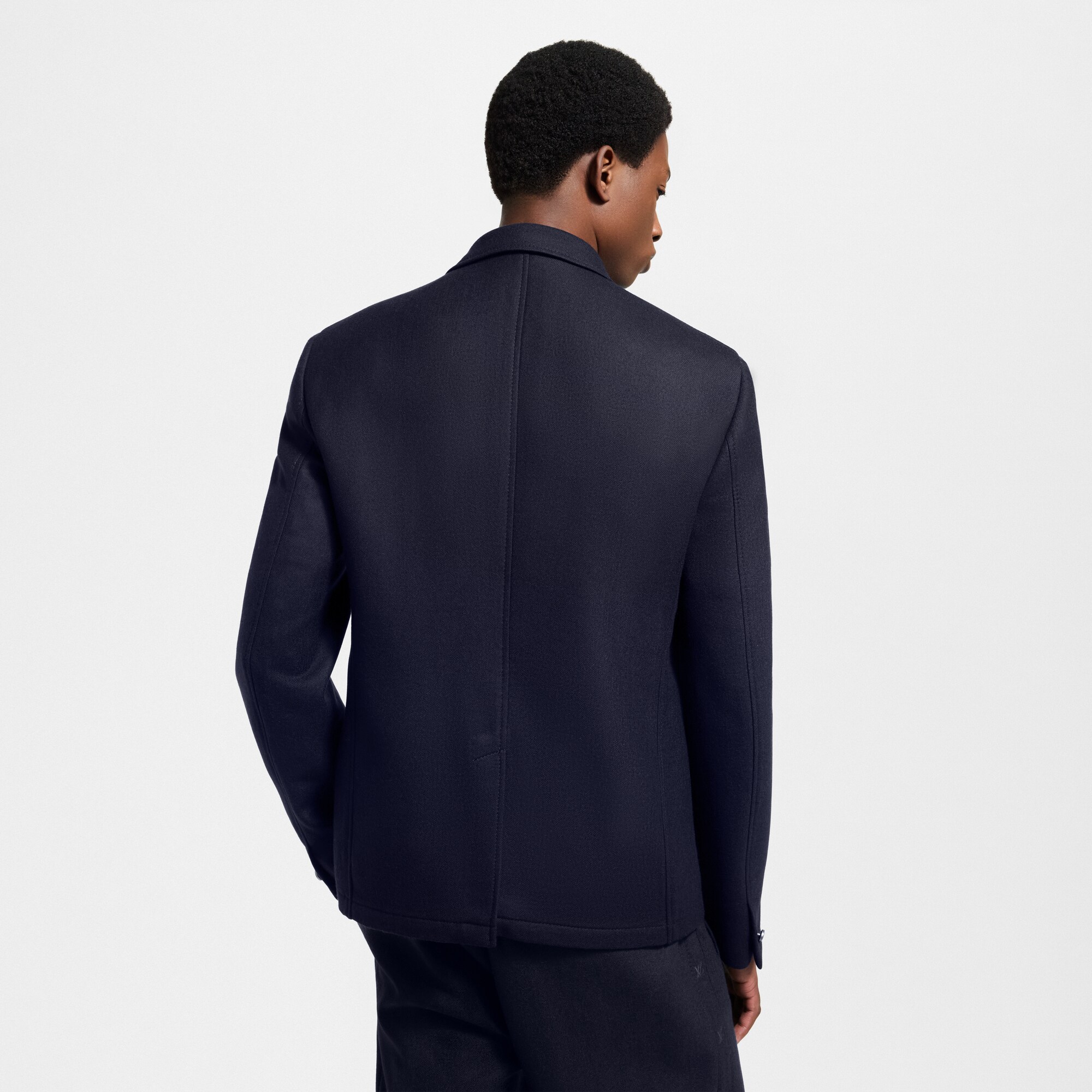 Blazer in flanella misto lana e seta  Uomo Abbigliamento Blazer e Giacche | LOUIS VUITTON (Zoom prodotto)