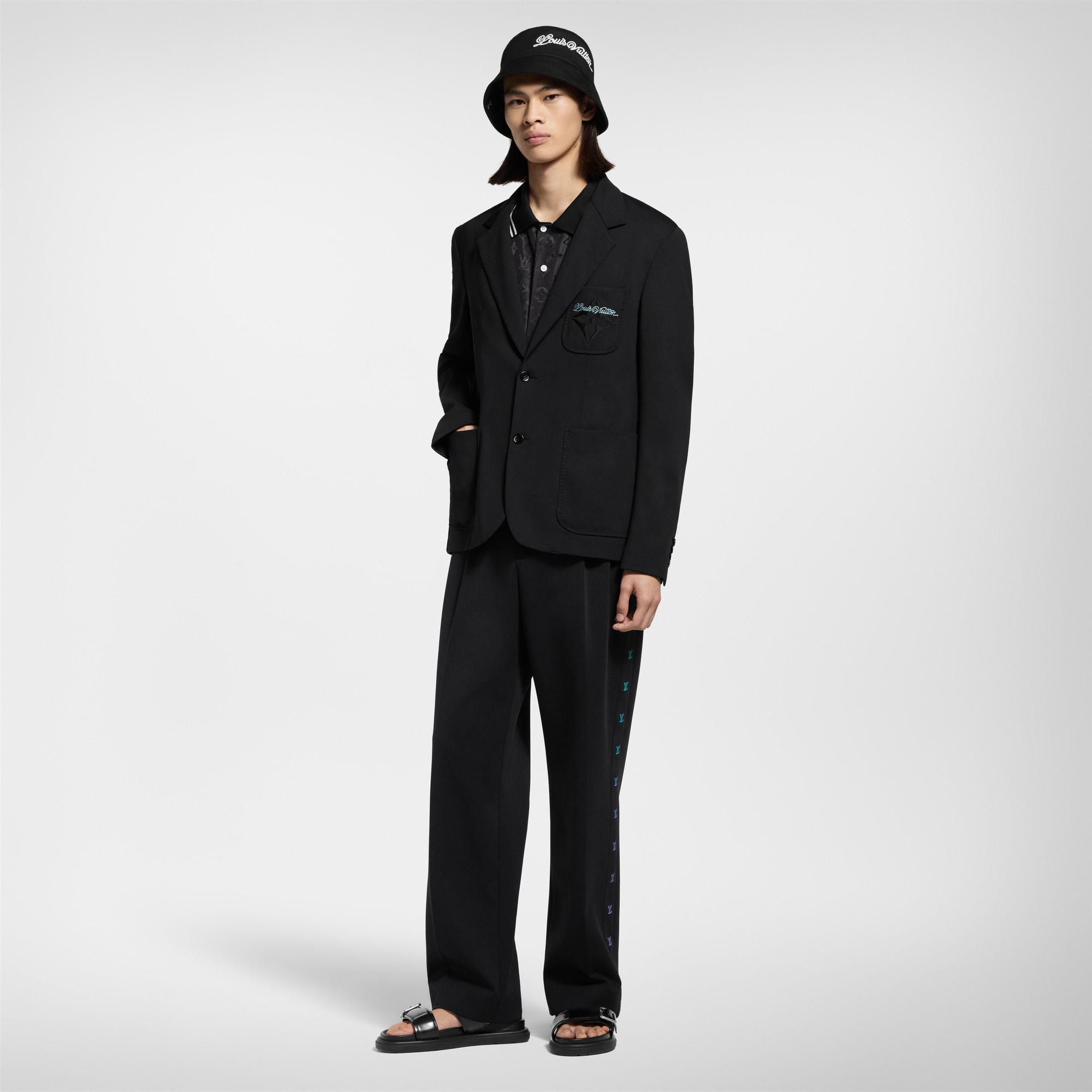 Blazer Preppy a taglio comodo  Uomo Abbigliamento Capispalla e Cappotti | LOUIS VUITTON (Zoom prodotto)