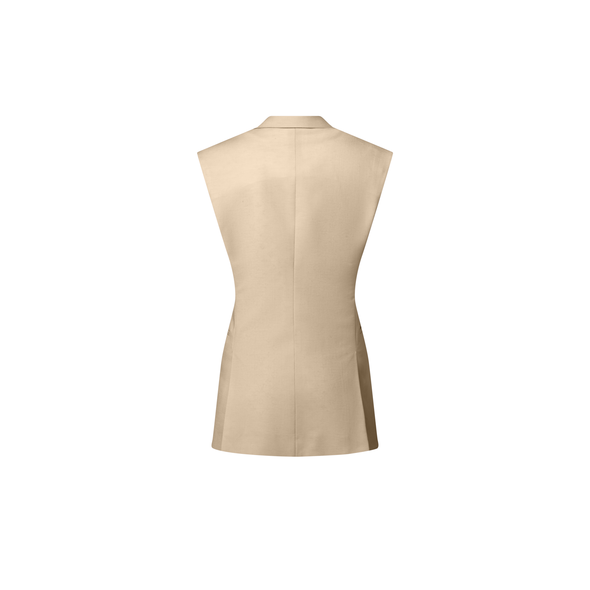 Blazer smanicato con dettagli in tela Monogram  Donna Abbigliamento Cappotti e Giacche | LOUIS VUITTON (Zoom prodotto)