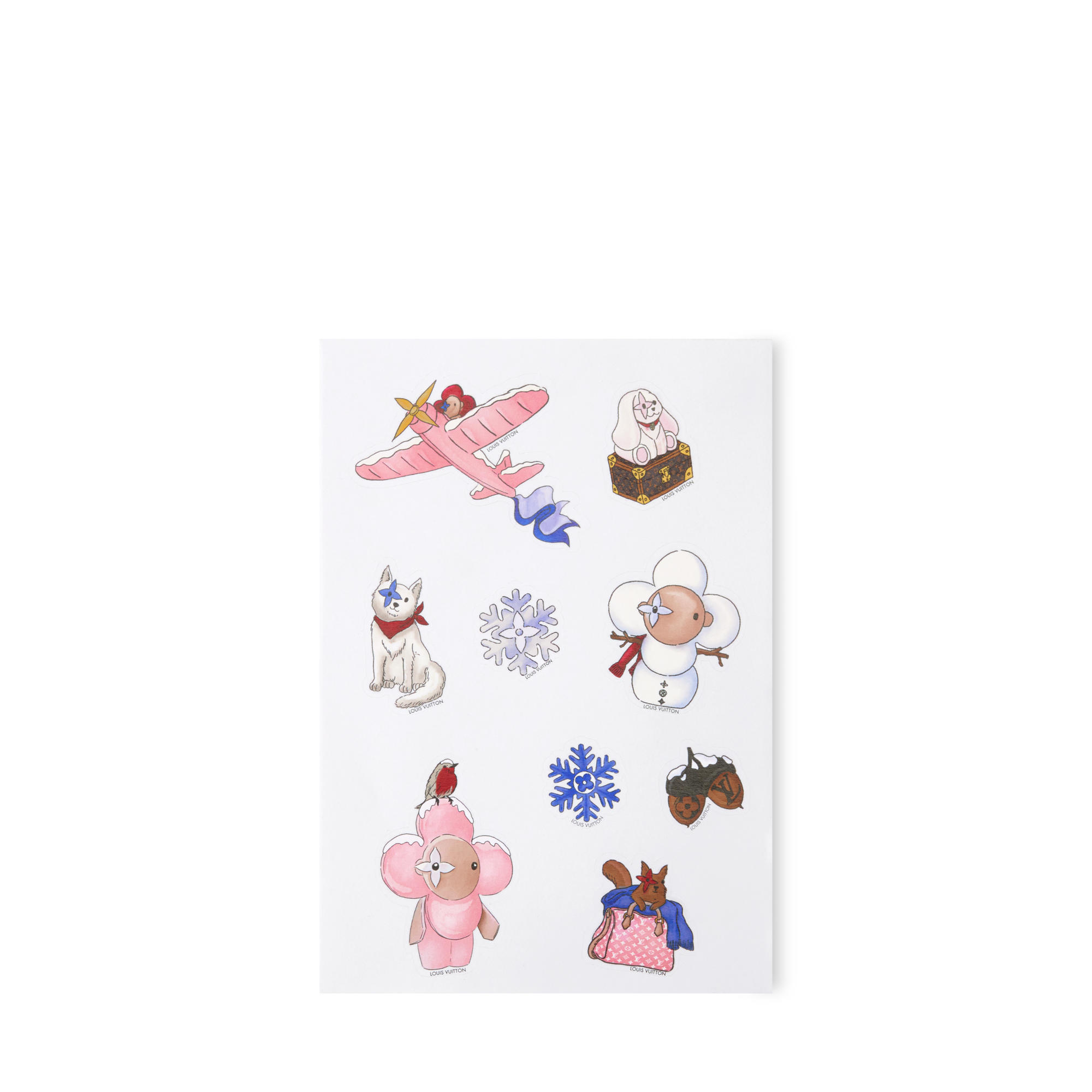 Blocco degli appunti Jane MM e sticker S00 Bauli, Viaggio e Casa Libri Articoli di cancelleria | LOUIS VUITTON (Zoom prodotto)