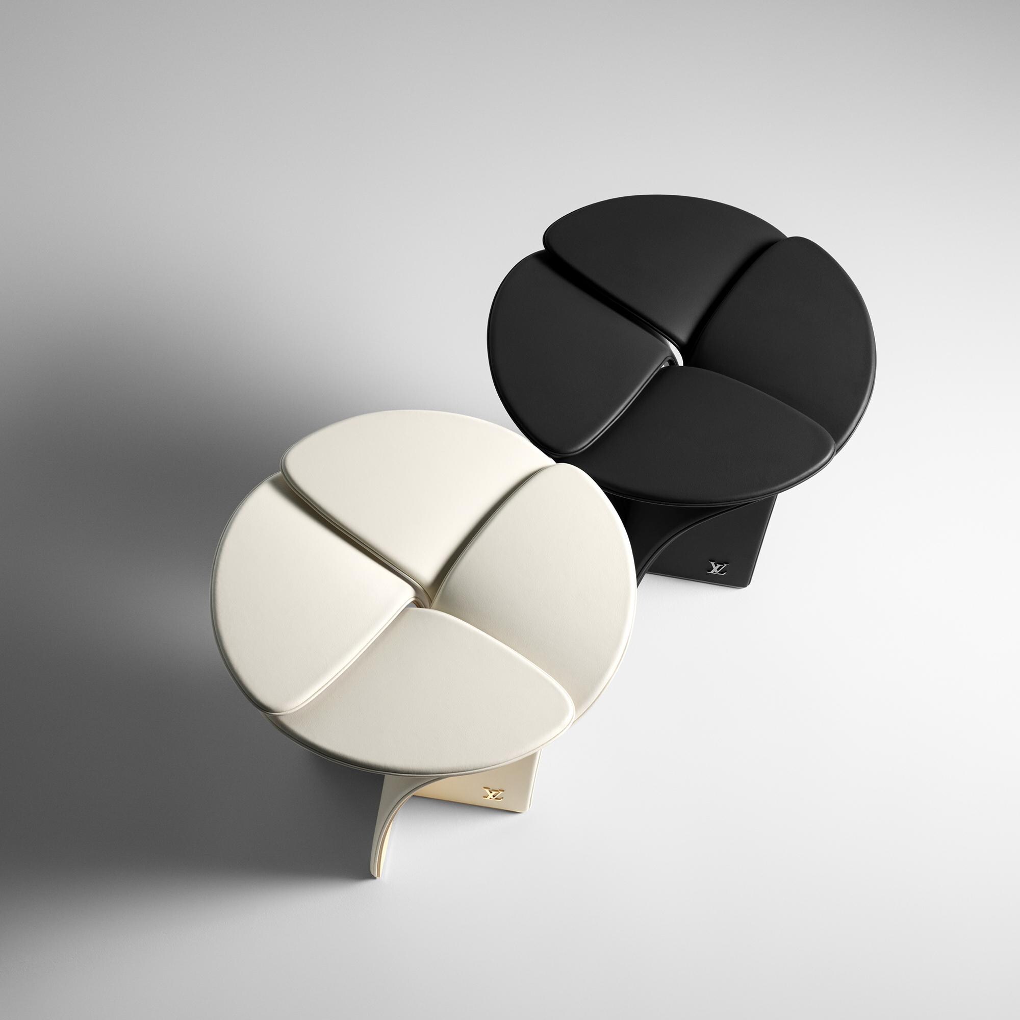 Blossom Stool di Tokujin Yoshioka Legno Chiaro Bauli, Viaggio e Casa Casa e Art de la Table Mobili | LOUIS VUITTON (Zoom prodotto)