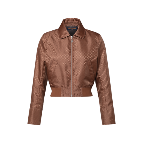 Bomber con motivo Nanogram Donna Abbigliamento Cappotti e Giacche | LOUIS VUITTON (Zoom prodotto)