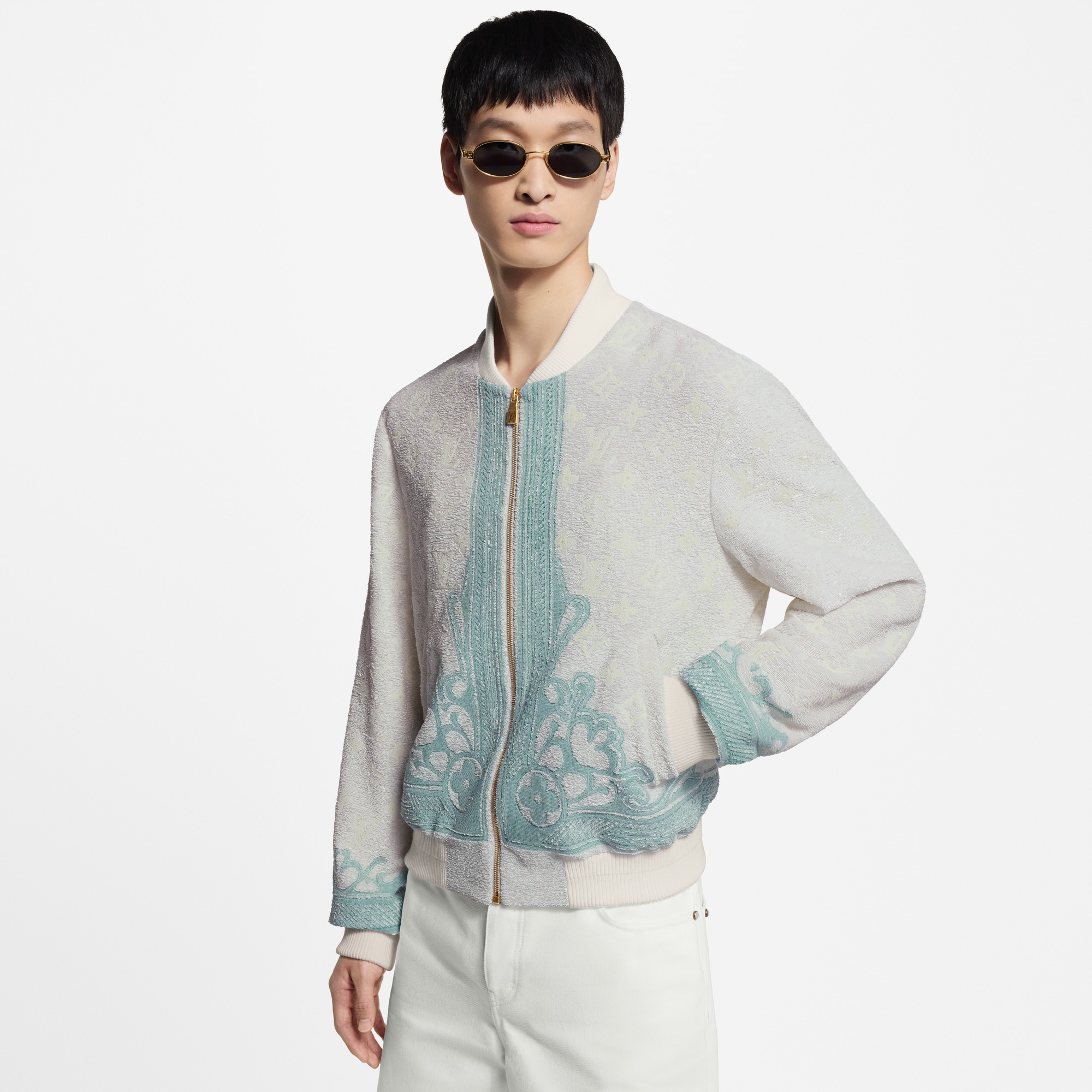 Bomber con paillettes  Uomo Abbigliamento Capispalla e Cappotti | LOUIS VUITTON (Zoom prodotto)