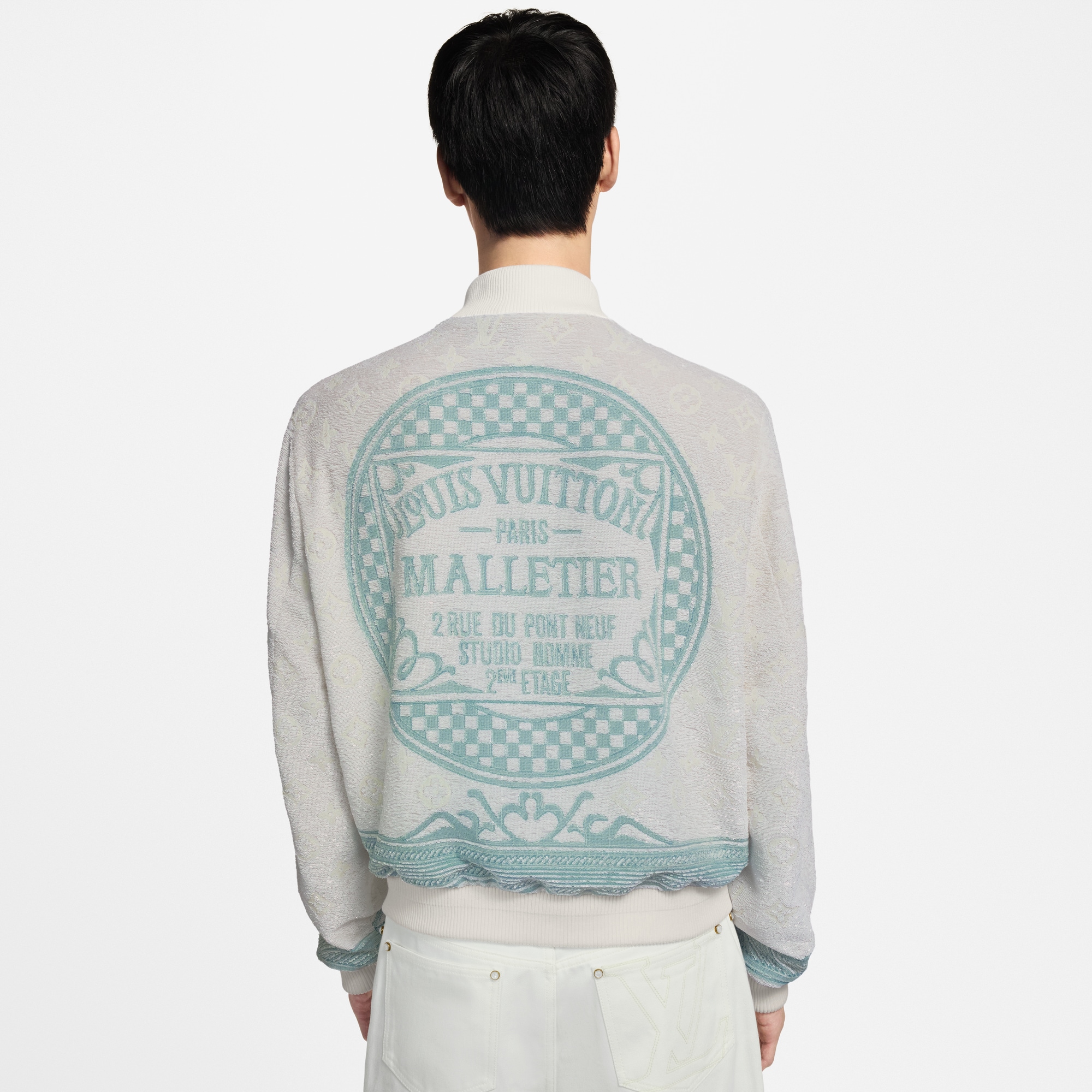 Bomber con paillettes  Uomo Abbigliamento Capispalla e Cappotti | LOUIS VUITTON (Zoom prodotto)