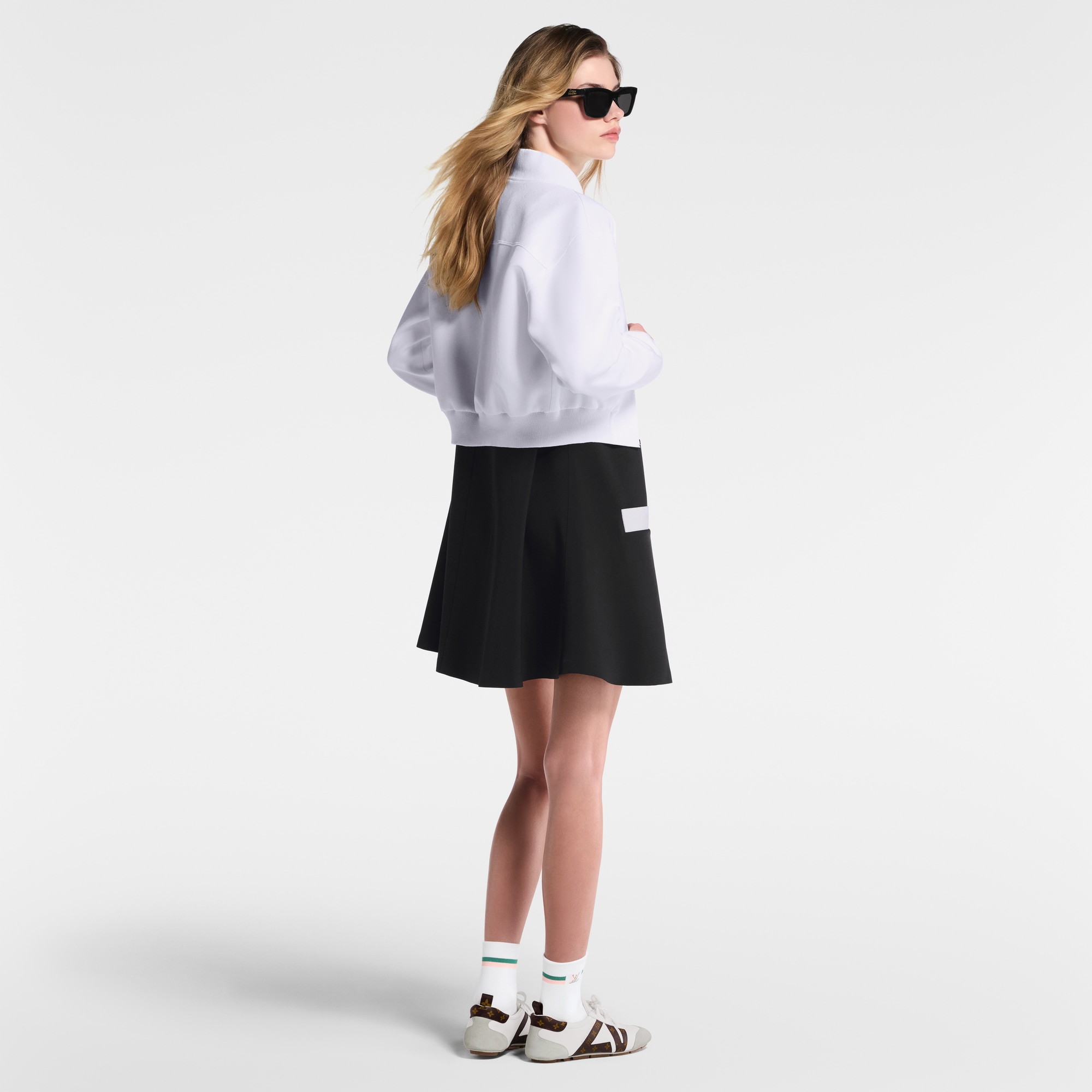 Bomber corto in jersey tecnico  Donna Abbigliamento Cappotti e Giacche | LOUIS VUITTON (Zoom prodotto)