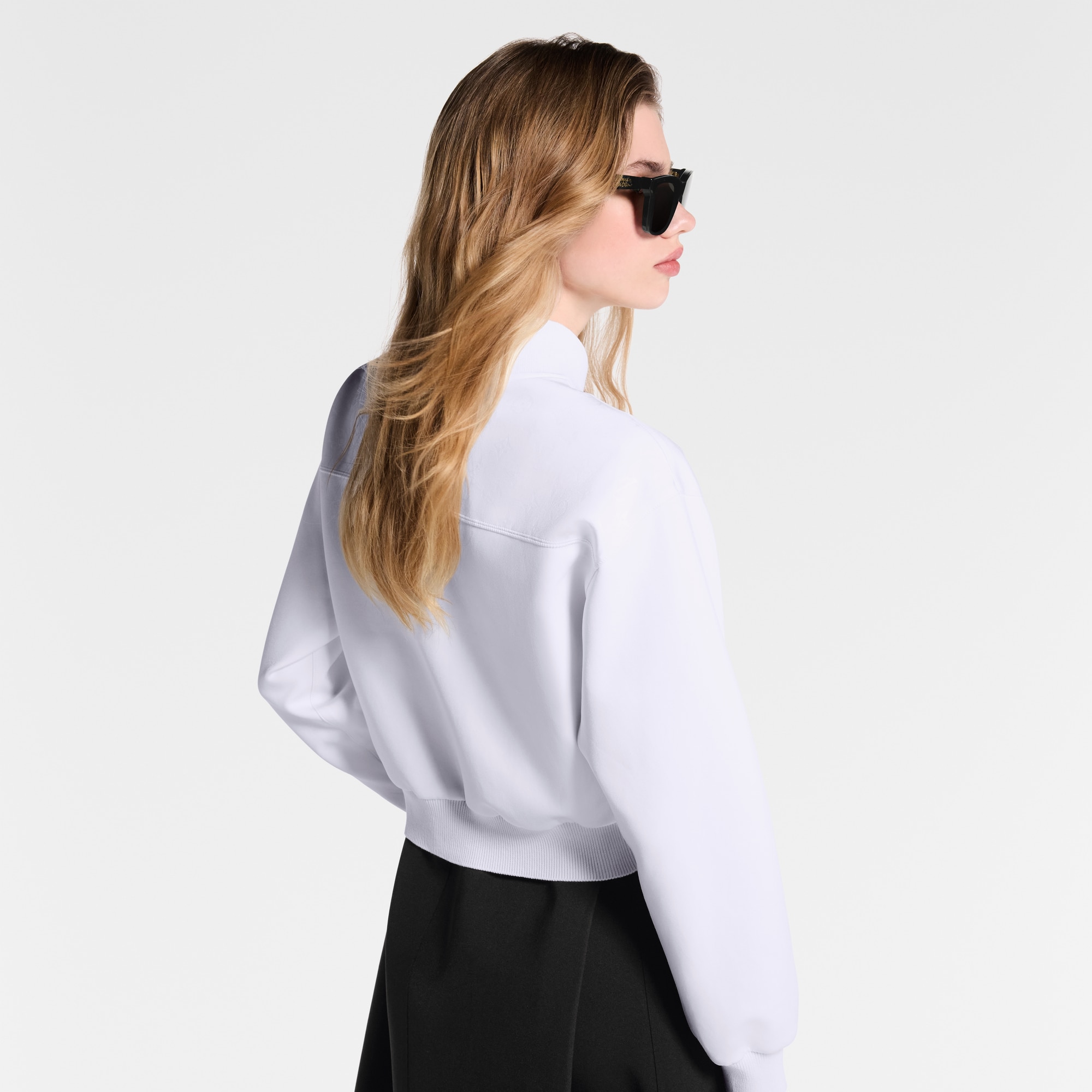 Bomber corto in jersey tecnico  Donna Abbigliamento Cappotti e Giacche | LOUIS VUITTON (Zoom prodotto)