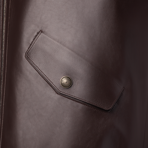 Bomber elegante in pelle Uomo Abbigliamento Capispalla e Cappotti | LOUIS VUITTON (Zoom prodotto)