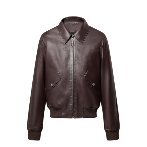 Bomber elegante in pelle Uomo Abbigliamento Capispalla e Cappotti | LOUIS VUITTON (Zoom prodotto)