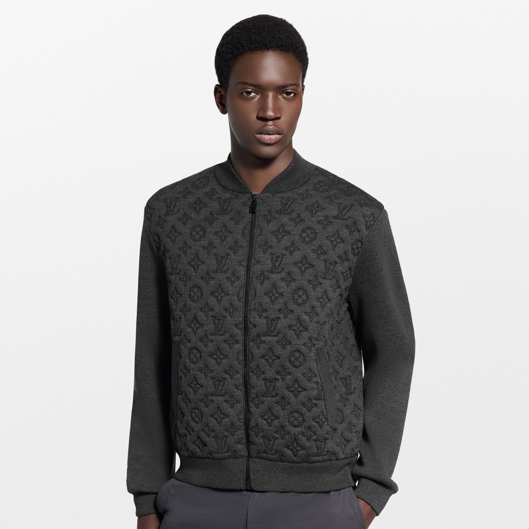 Bomber imbottito con motivo Monogram  Uomo Abbigliamento Tutti i Capi di Abbigliamento | LOUIS VUITTON (Zoom prodotto)