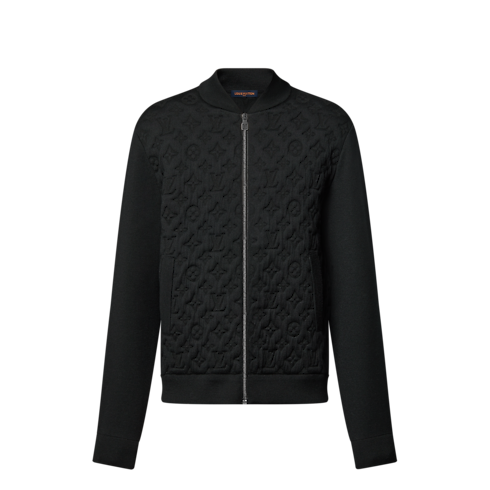 Bomber imbottito in misto lana con motivo Monogram Uomo Abbigliamento Tutti i Capi di Abbigliamento | LOUIS VUITTON (Zoom prodotto)
