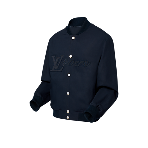 Bomber in cotone ricamato Uomo Abbigliamento Capispalla e Cappotti | LOUIS VUITTON (Zoom prodotto)