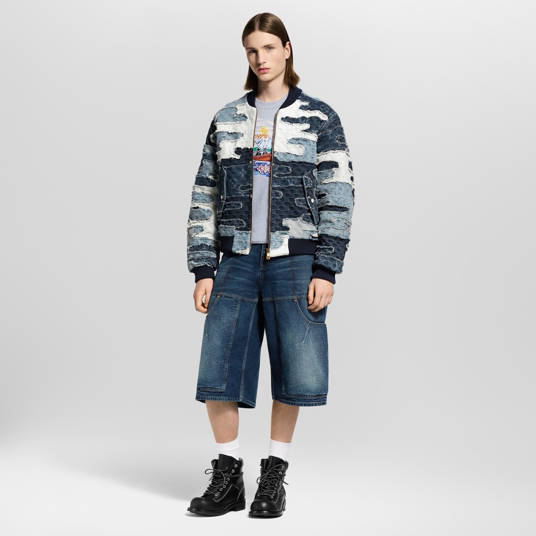 GUESS Pantaloncini In Denim Rigido Con Ricamo Per Ragazza – Vita Regolabile, Chiusura A Scatto, Ricamo Lettere