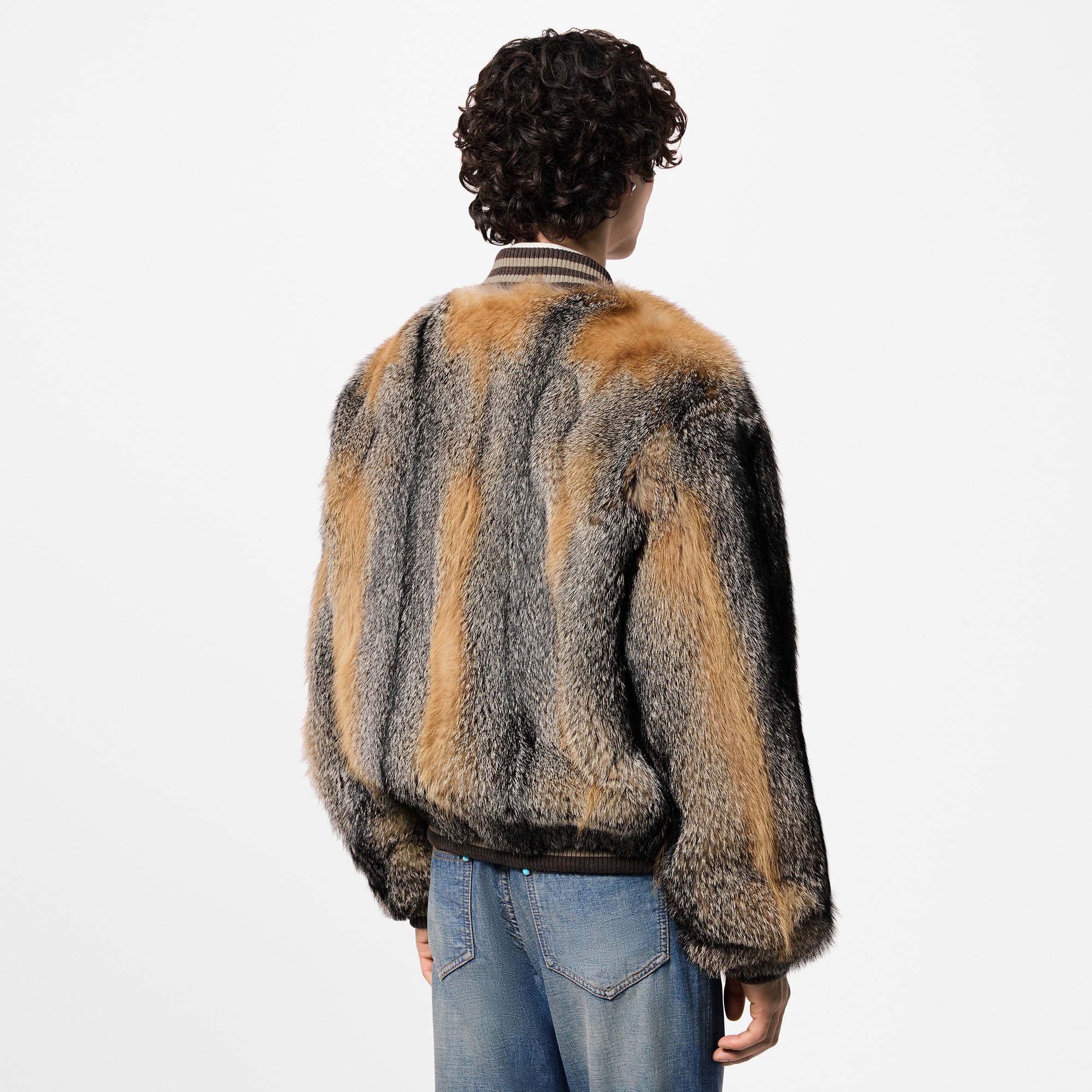 Bomber in pelliccia di volpe  Uomo Abbigliamento Capispalla e Cappotti | LOUIS VUITTON (Zoom prodotto)