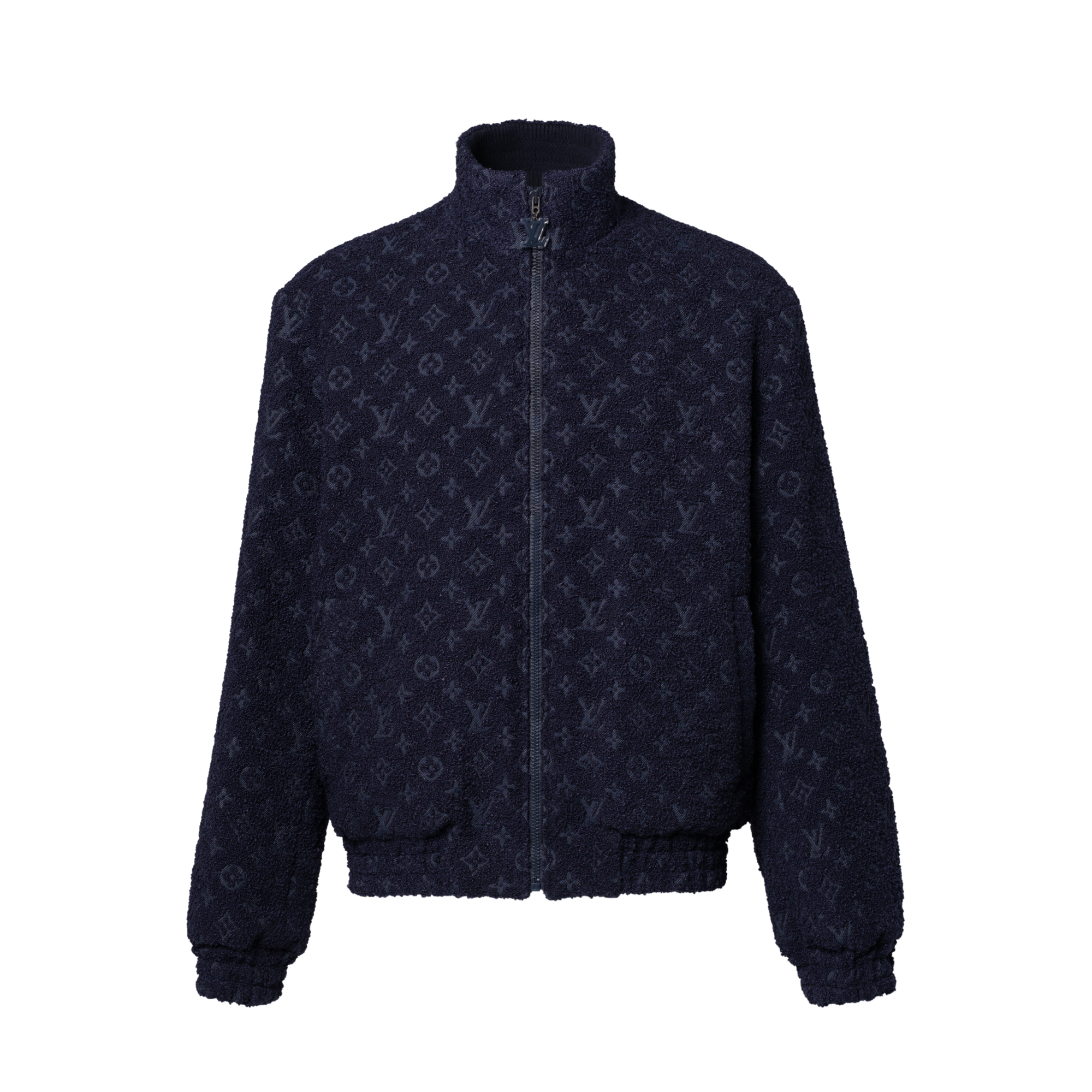 Bomber in pile reversibile con motivo Monogram  Uomo Abbigliamento Capispalla e Cappotti | LOUIS VUITTON (Zoom prodotto)