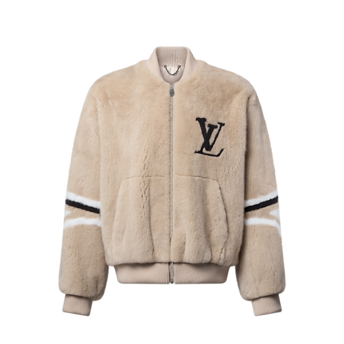 Bomber in visone Uomo Abbigliamento Capispalla e Cappotti | LOUIS VUITTON (Zoom prodotto)