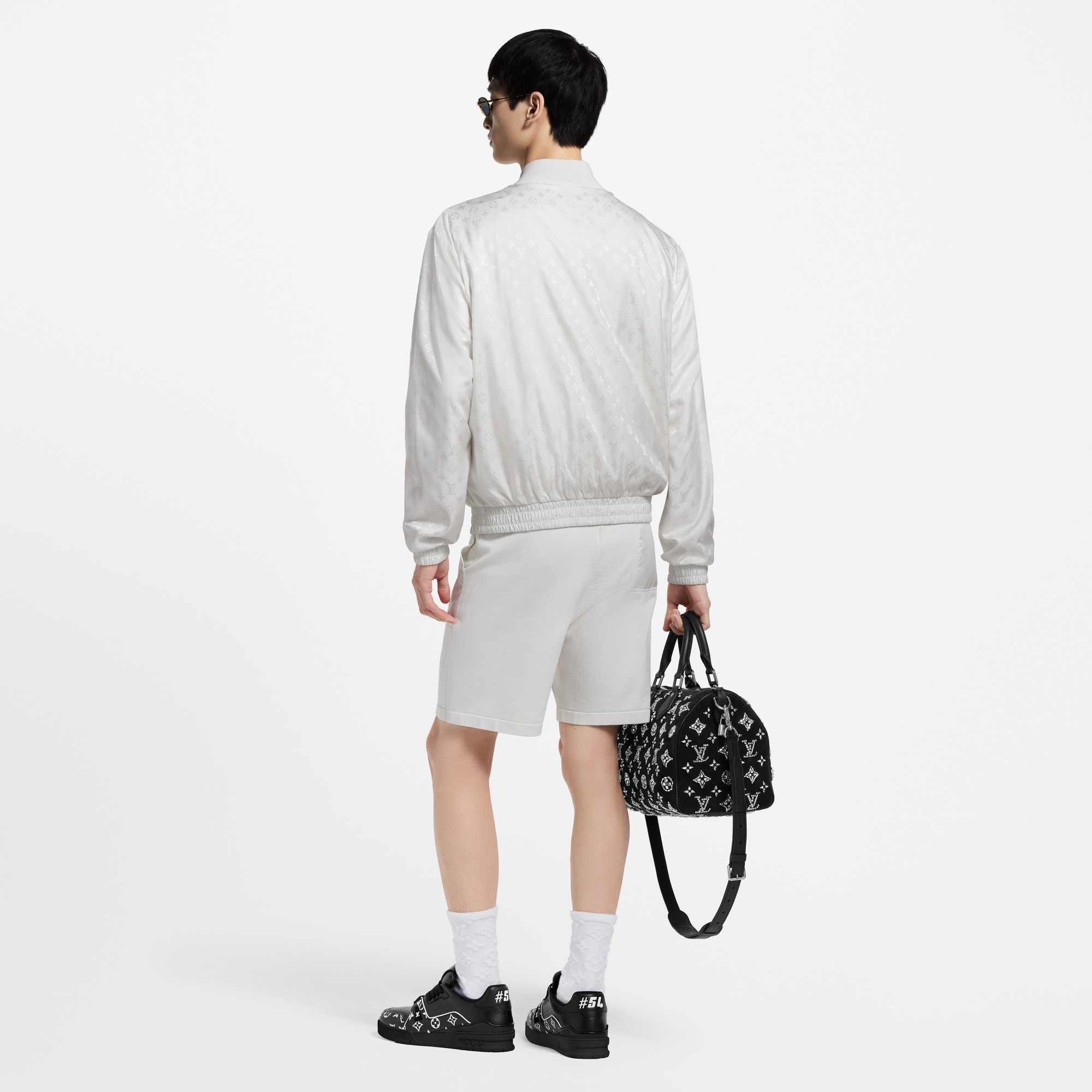 Bomber leggero reversibile con motivo Monogram  Uomo Abbigliamento Tutti i Capi di Abbigliamento | LOUIS VUITTON (Zoom prodotto)